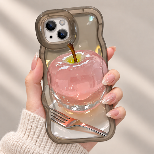 Coque Brown Apple Glossy – Pretty404