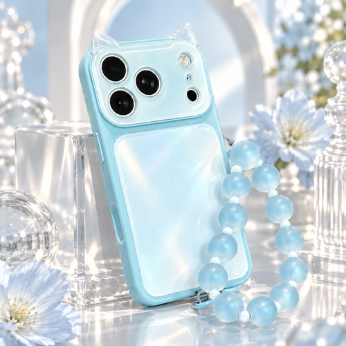 Bubble Kitty Case Bleu 🫧- Pretty404