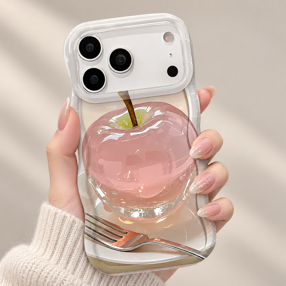 Coque Pink Apple Glossy – Pretty404